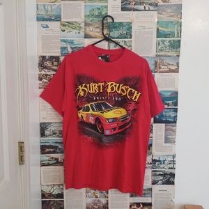 Nascar Kurt Busch Racing T-shirt